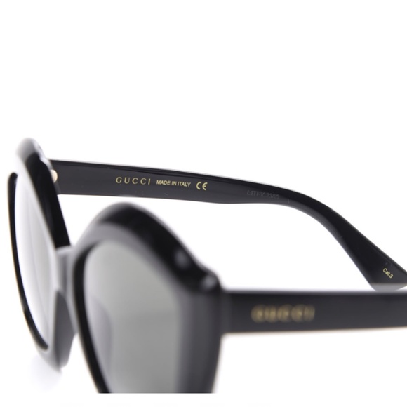 GUCCI Cat Eye Sunglasses GG0117S 53 in black main image 5